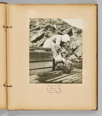 The "public well" in Burgeo, Nfld. has to serve the whole community! [Page 11 of Wells and Pots album]
