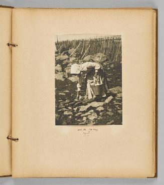 At the Spring, Nfld. [Page 7 of Wells and Pots album]
