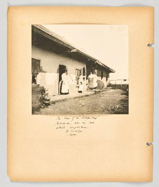 The home of an "Independent" Doukhobor, who are not strict vegetarians. In Veregin, Sask. [Page 58 of The Doukhobors II album]