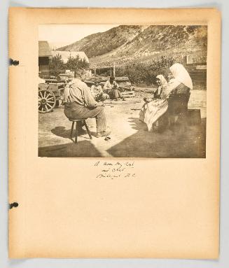 A noon day rest and chat, Brilliant B.C [Page 51 of The Doukhobors II album]