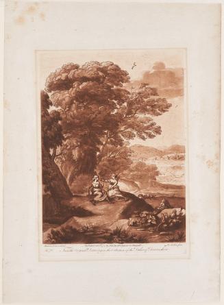 Landscape with Jupiter and Callisto, Plate No. 76 from the Liber Veritatis