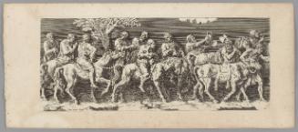 Plate 20, from The Entry of the Emperor Sigismund into Mantua, after friezes in the Palazzo del Te, Mantua