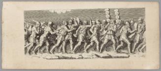 Plate 6, from The Entry of the Emperor Sigismund into Mantua, after friezes in the Palazzo del Te, Mantua