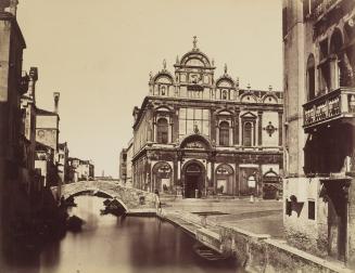 Venice. Canal Scene