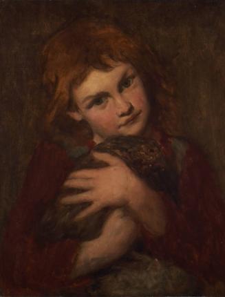 Girl with Chicken