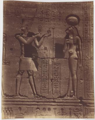 Bas-relief du temple de Horus