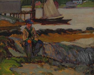 A Nova Scotian Fishing Boy