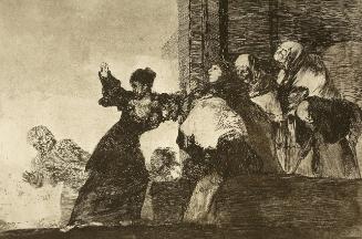 Poor folly (Disparate pobre)  Plate 11 from "Los Proverbios"