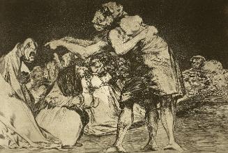 Disorderly folly (Disparate Desordenado)  Plate 7 from "Los Proverbios"