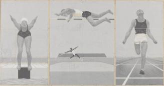 Study for "Athletes"