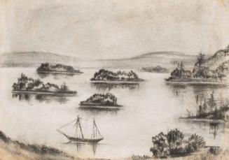 Lake Scene with Islands