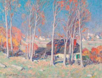 Lonely Village on the St. Lawrence