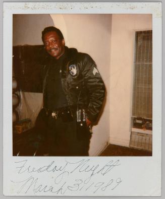 Friday Night, March 3, 1989 [Man in his police uniform]