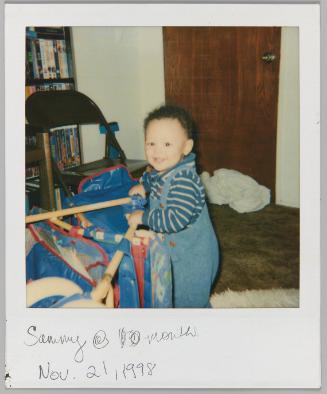 Sammy at 10 months, Nov. 21, 1998