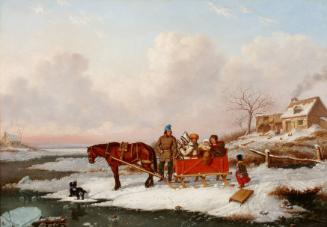 Habitant Sleigh, View near the Canada Line