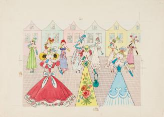 Boredom in Doll-Land   Plate 9 from "Doll-Land"