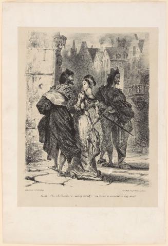 Faust cherchant a seduire Marguerite from Faust Set