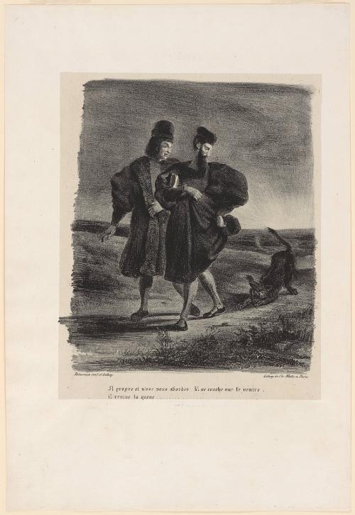 Faust, Mephistopheles et le barbet from Faust Set
