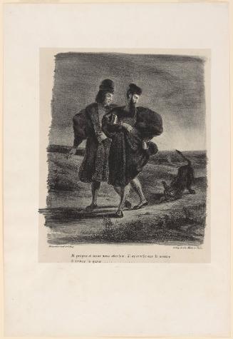 Faust, Mephistopheles et le barbet from Faust Set