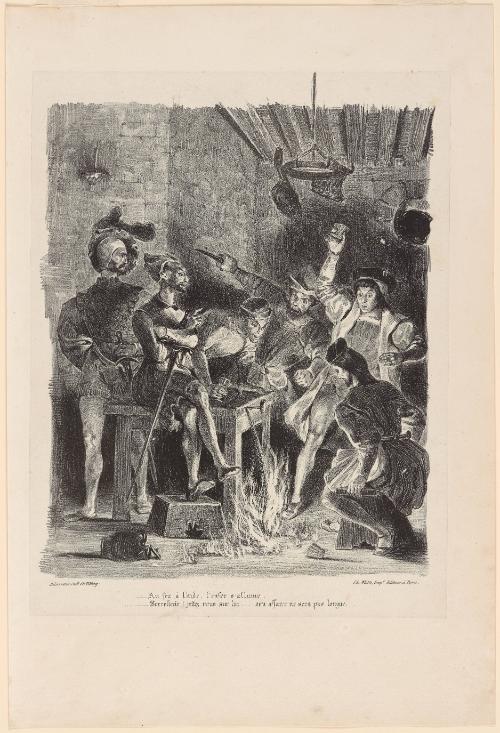 Mephistopheles dans la taverne des etudiants from Faust Set