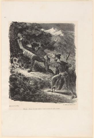 Faust et Mephistopheles dans les montagnes du Hartz from Faust Set