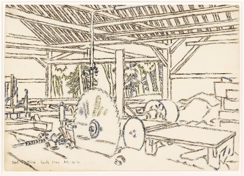 Sawmill at Dart's Camp