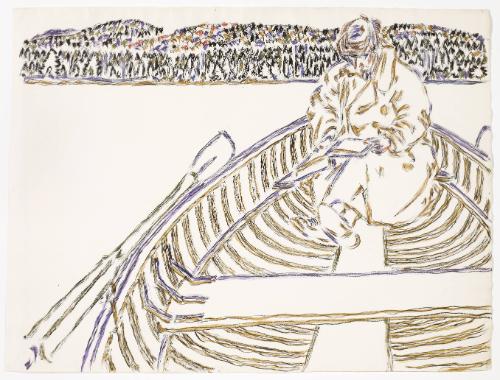 Figure in a Guide Boat