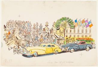 Foreign Ministers leave Conference, Illustration for page 11 from The Animals' Conference