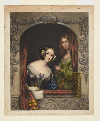 Two Ladies at a Window