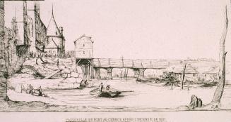 Passerelle du Pont-au-Change, après L'Incendie de 1621