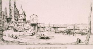 Passerelle du Pont-au-Change, après L'Incendie de 1621