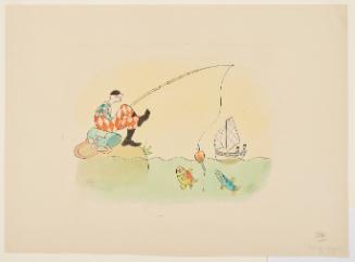 Fishing, Page 25 from Fridolins Harlekinder