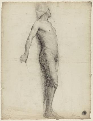 Turbanned Standing Male (recto); Standing Female (verso)