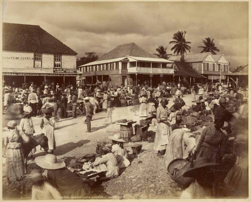 At Linstead Market, Kingston, Jamaica