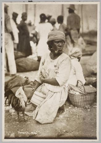 Woman Smoking Pipe, Jamaica