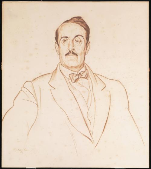 Portrait of Giacomo Puccini