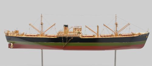 Cargo Ship (design for four vessels: Rodsley, Rawnsley, Rookley and Reaveley), Builder's Model