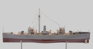 Minesweeping Sloop, HMS Orby, Builder's Model