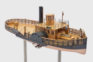 Horse and Cart Ferry, Builder's Model