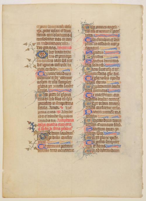 Leaf from Book of Hours
