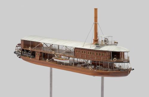 Colonial River Sternwheeler, Builder's Model