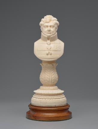 Bust of George IV (1762-1830), King of the United Kingdom and Ireland, Wearing the Spanish Order of the Golden Fleece