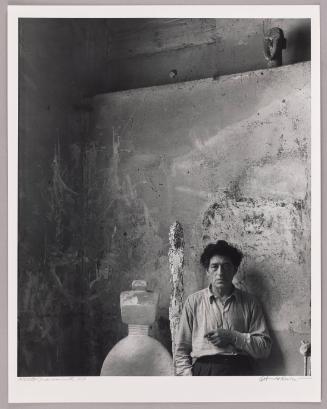 Alberto Giacometti, [sculptor, Paris, France]
