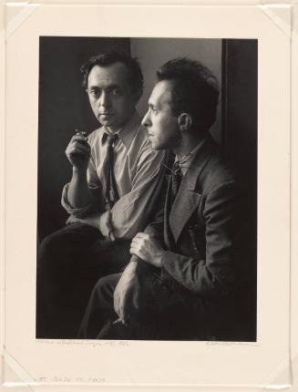 The Soyer Twins, Moses and Raphael, [artists, New York]
