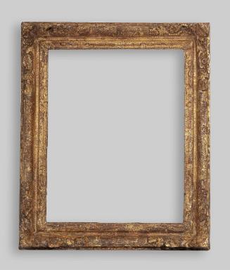 Louis XIV-style frame with floral corners