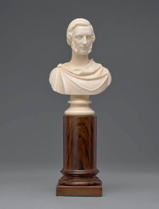 Bust of a Man with long sideburns