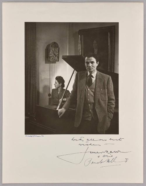 Pamela and James Mason, [actors, New York]
