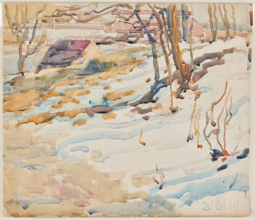 The Harlem River, 1911