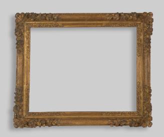 Louis XIV-style frame with floral corners