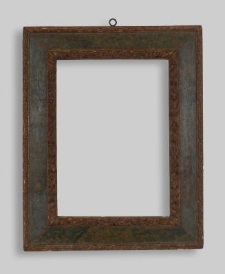 Cassetta frame with painted decoration